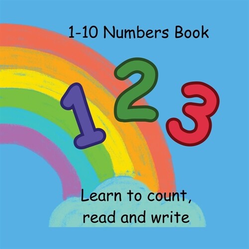 1-10 Numbers Book: Learn to count, read and write (Paperback)