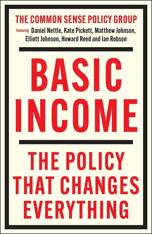 Basic Income : The Policy That Changes Everything (Paperback)