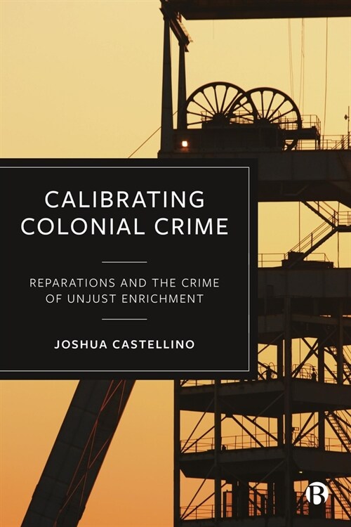 Calibrating Colonial Crime : Reparations and The Crime of Unjust Enrichment (Hardcover)