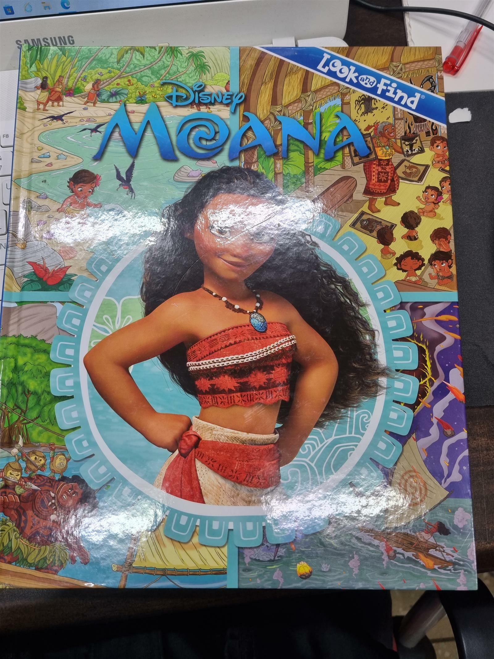 [중고] Disney Moana: Look and Find (Hardcover)