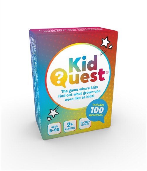 Kidquest: The Game Where Kids Find Out What Grown-Ups Were Like as Kids! (Other)