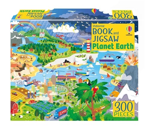 Usborne Book and Jigsaw Planet Earth (Paperback)