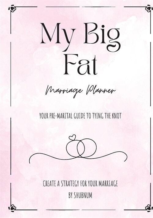 My Big Fat Marriage Planner (Paperback)