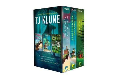 Tj Klune Trade Paperback Collection: The House in the Cerulean Sea, Under the Whispering Door, and in the Lives of Puppets (Boxed Set)