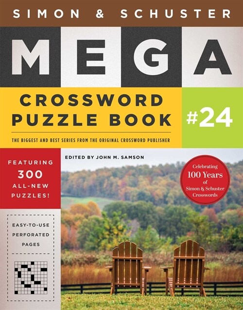 Simon & Schuster Mega Crossword Puzzle Book #24 (Paperback)