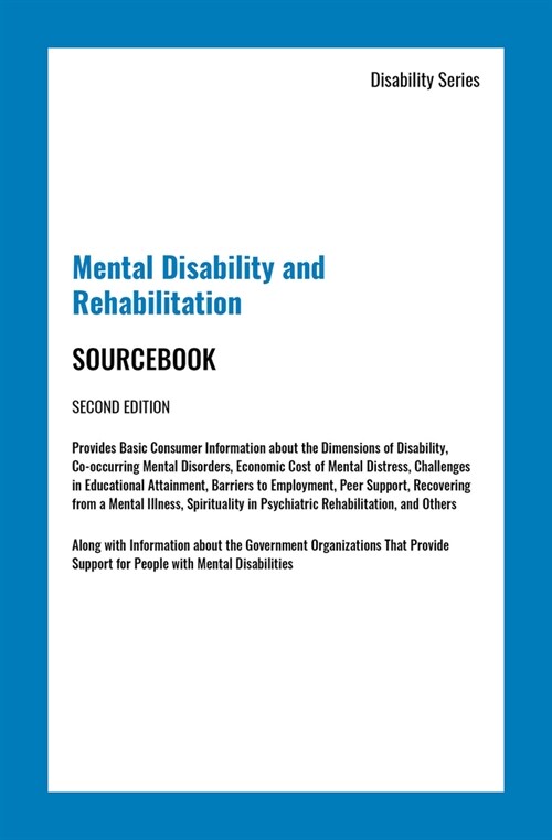 Mental Disability and Rehabilitation Sourcebook, Second Edition (Hardcover, 2)