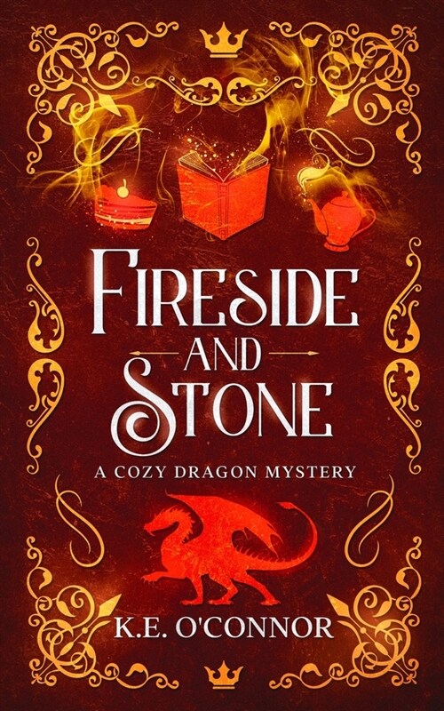 Fireside and Stone: a cozy dragon mystery (Paperback)