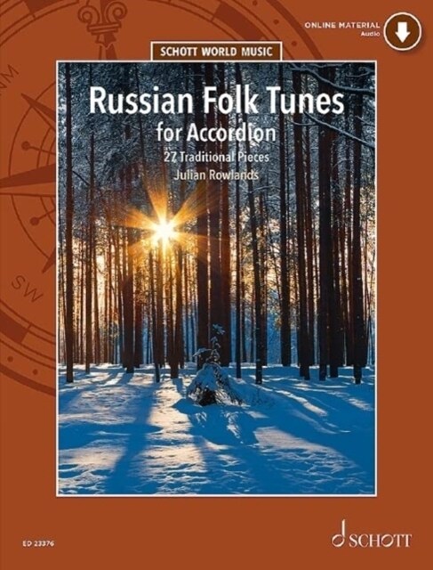 Russian Folk Tunes for Accordion: 27 Traditional Pieces Book/Media Online (Paperback)