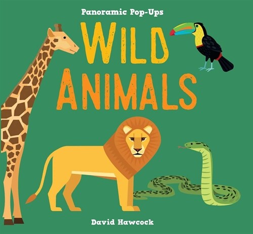 Panoramic Pop-Ups: Wild Animals (Hardcover)