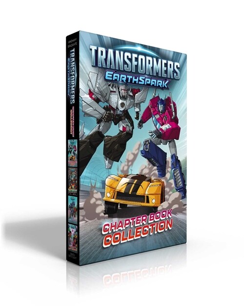 Transformers Earthspark Chapter Book Collection (Boxed Set): Optimus Prime and Megatrons Racetrack Recon!; The Terrans Cook Up Some Mischief!; May th (Paperback, Boxed Set)