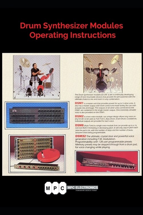Drum Synthesizer Modules Operating Instructions (Paperback)