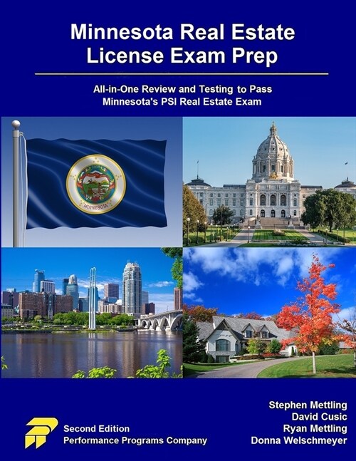 Minnesota Real Estate License Exam Prep: All-in-One Review and Testing to Pass Minnesotas PSI Real Estate Exam (Paperback, 2)