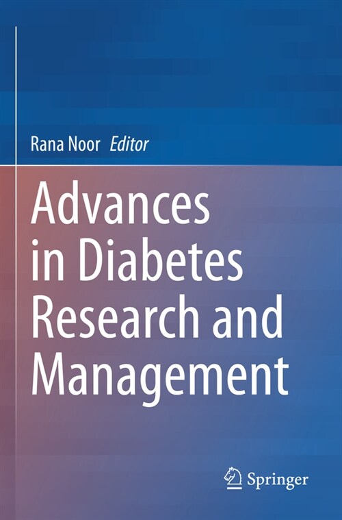 Advances in Diabetes Research and Management (Paperback, 2023)