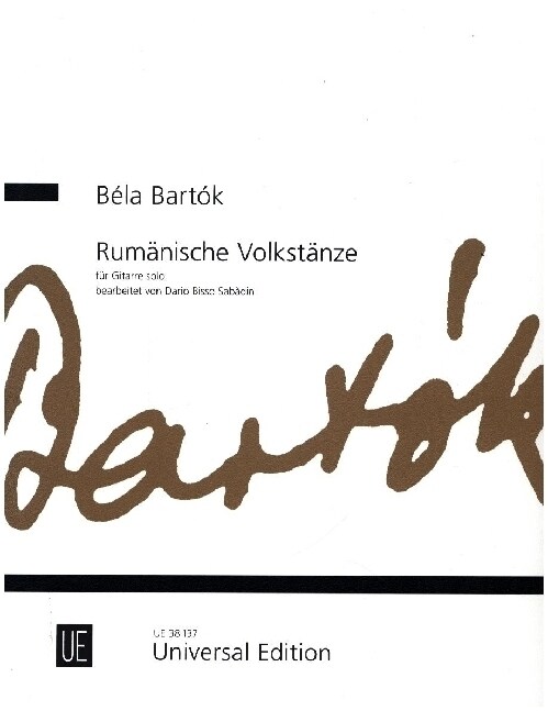 Rumanische Volkstanze (Sheet Music)