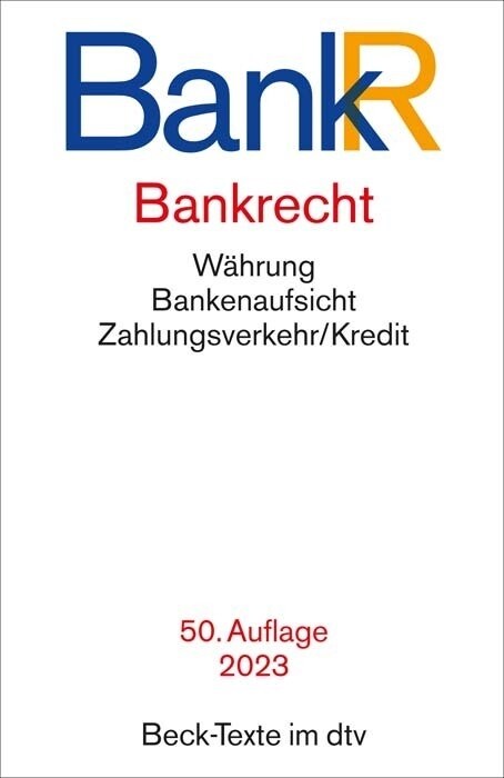 Bankrecht BankR (Paperback)