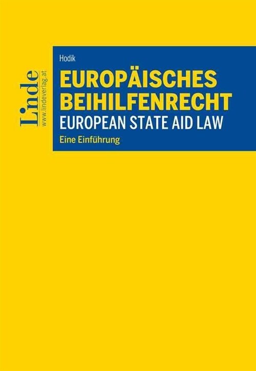 Europaisches Beihilfenrecht I European State Aid Law (Paperback)