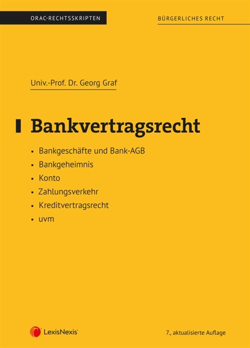 Bankvertragsrecht (Skriptum) (Paperback)