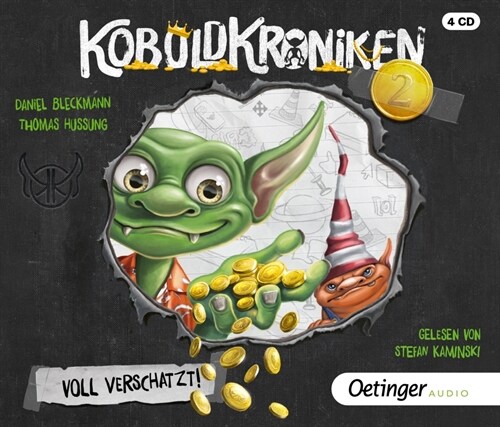 KoboldKroniken 2. Voll verschatzt!, 4 Audio-CD (CD-Audio)