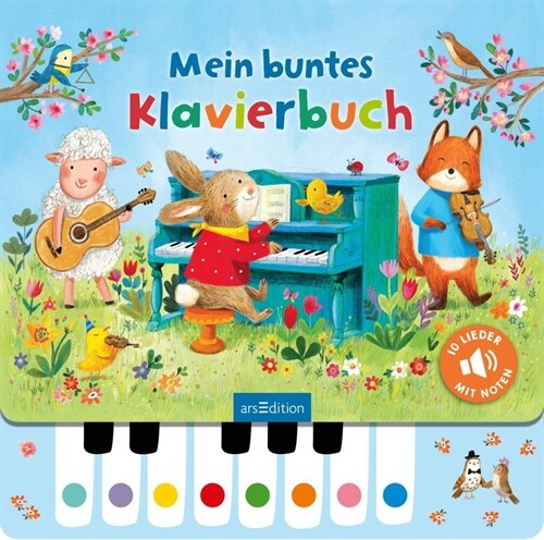 Mein buntes Klavierbuch (Board Book)