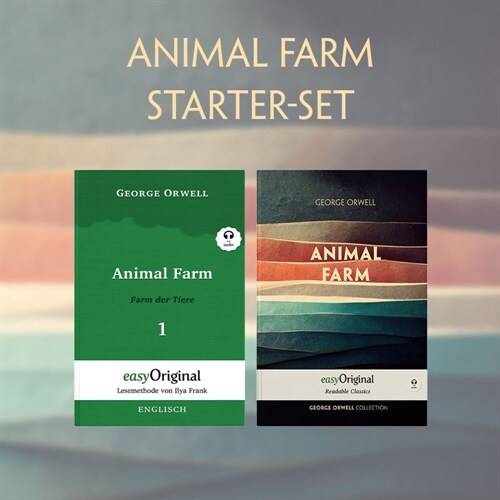 Animal Farm / Farm der Tiere (mit Audio-Online) - Starter-Set, m. 1 Audio, m. 1 Audio, 2 Teile (WW)