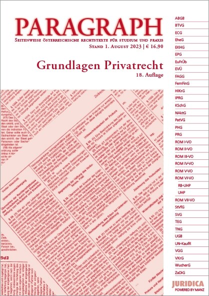 Paragraph - Grundlagen Privatrecht (Book)