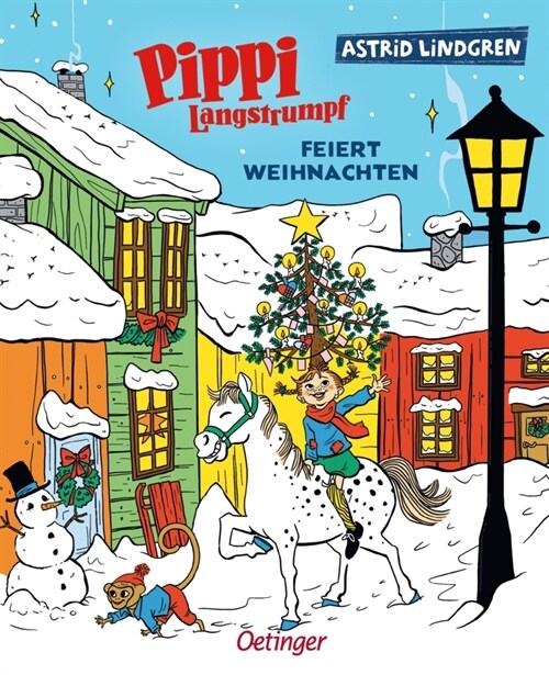 Pippi Langstrumpf feiert Weihnachten (Hardcover)