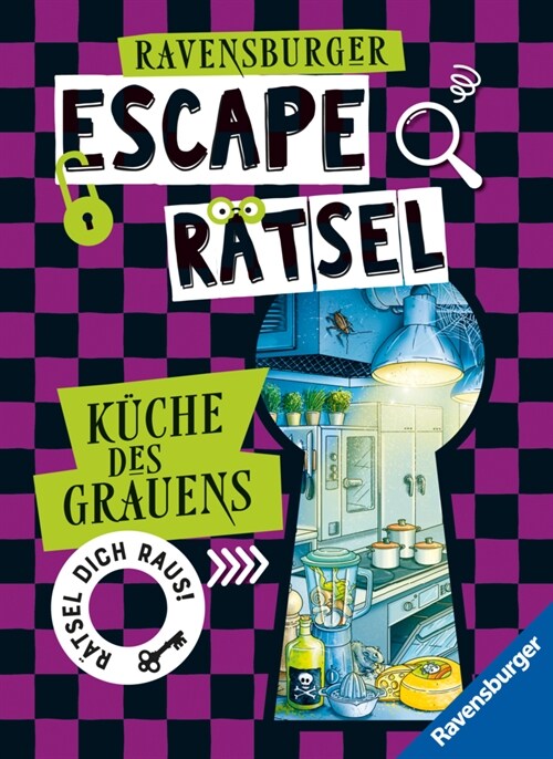 Ravensburger Escape Ratsel: Kuche des Grauens (Paperback)