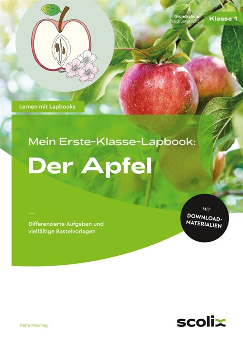 Mein Erste-Klasse-Lapbook: Der Apfel (WW)