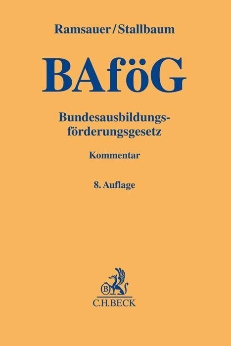 Bundesausbildungsforderungsgesetz (Hardcover)