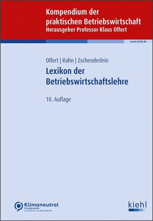 Lexikon der Betriebswirtschaftslehre (Paperback)