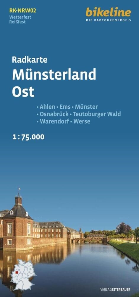 Radkarte Munsterland Ost (RK-NRW02) (Sheet Map)
