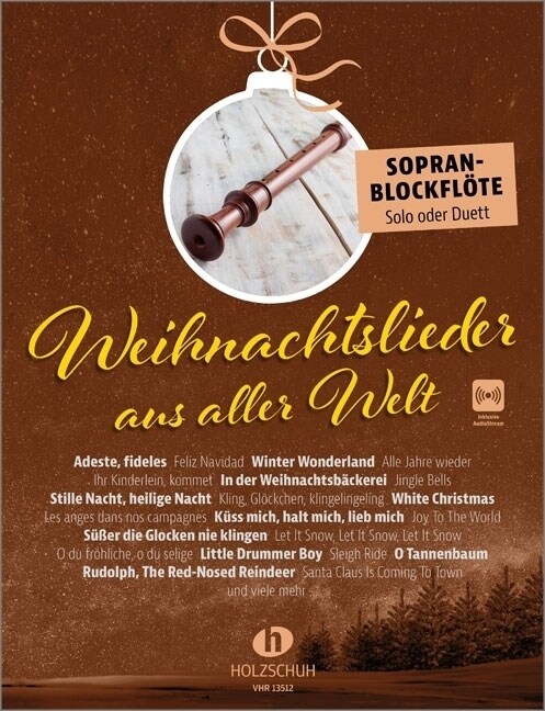 Weihnachtslieder aus aller Welt - Sopranblockflote (Sheet Music)