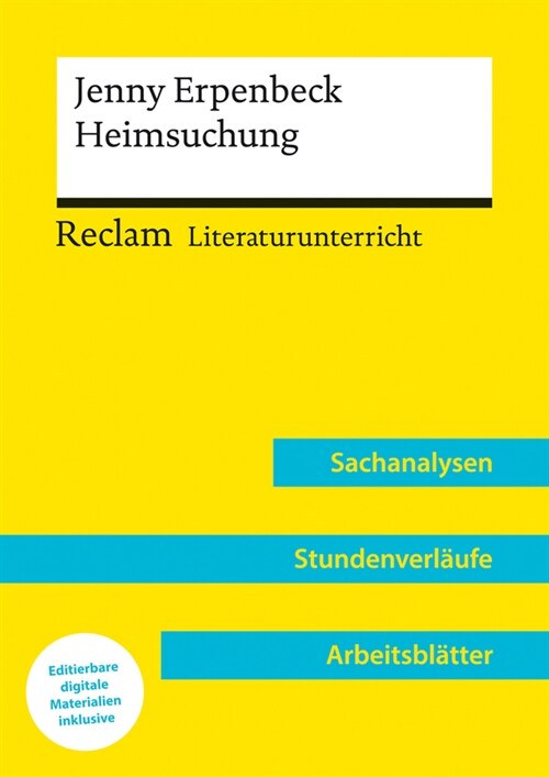 Jenny Erpenbeck: Heimsuchung (Lehrerband) | Mit Downloadpaket (Unterrichtsmaterialien) (Paperback)