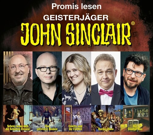 John Sinclair - Promis lesen Sinclair, 5 Audio-CD, 5 MP3 (CD-Audio)