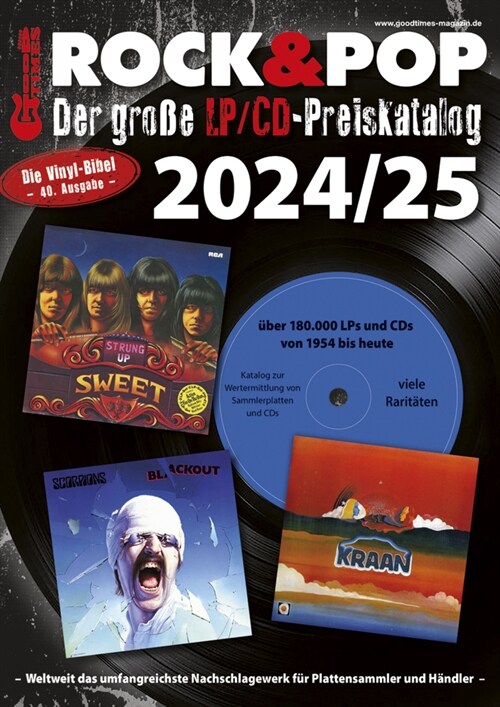 Der große Rock & Pop LP/CD Preiskatalog 2024/25 (Paperback)