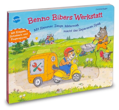 Benno Bibers Werkstatt. Mit Hammer, Zange, Metermaß macht das Reparieren Spaß (Board Book)