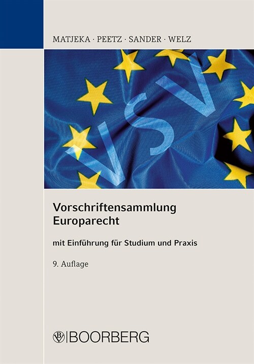 Vorschriftensammlung Europarecht (Book)