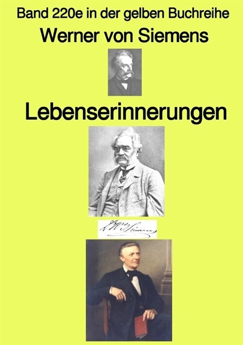 Lebenserinnerungen  -  Band 220e in der gelben Buchreihe - bei Jurgen Ruszkowski (Paperback)