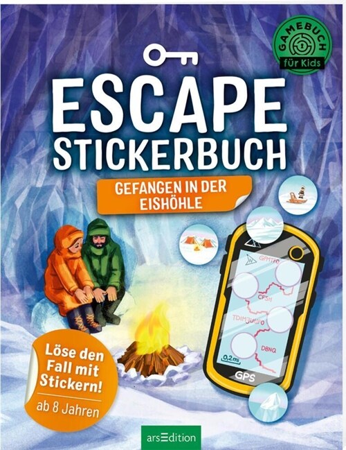 Escape-Stickerbuch - Gefangen in der Eishohle (Paperback)