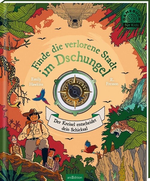 Finde die verlorene Stadt im Dschungel (Hardcover)