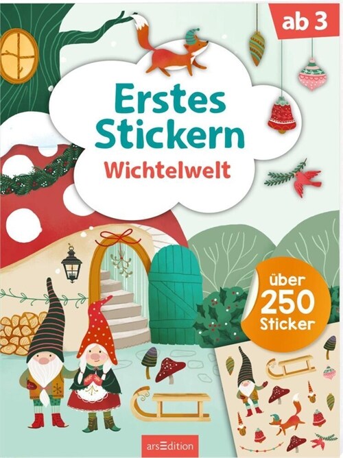 Erstes Stickern - Wichtelwelt (Paperback)