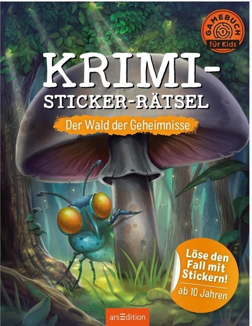Krimi-Sticker-Ratsel  -  Der Wald der Geheimnisse (Paperback)