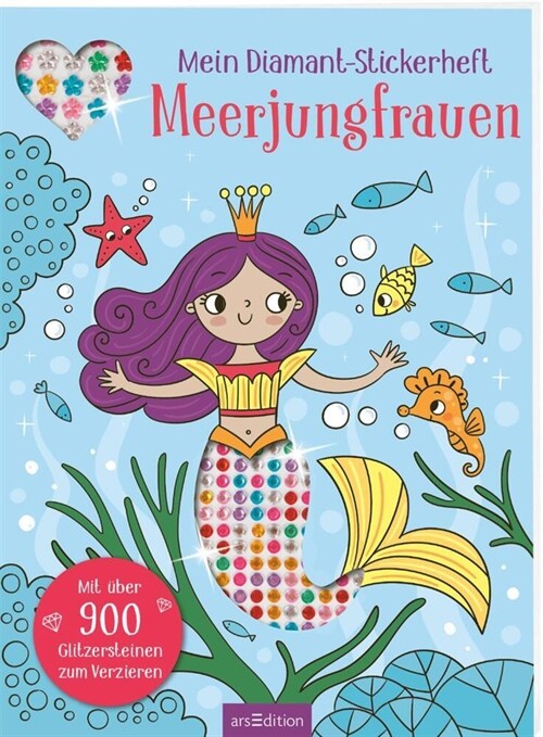 Mein Diamant-Stickerheft - Meerjungfrauen (Paperback)