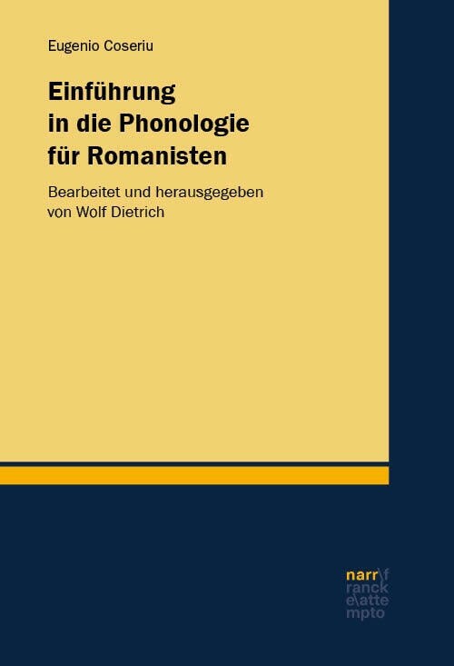 Einfuhrung in die Phonologie fur Romanisten (Hardcover)
