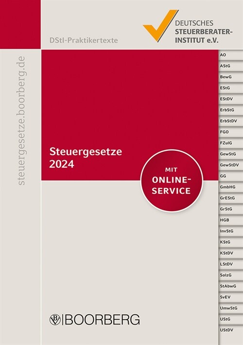 Steuergesetze 2024 (Book)