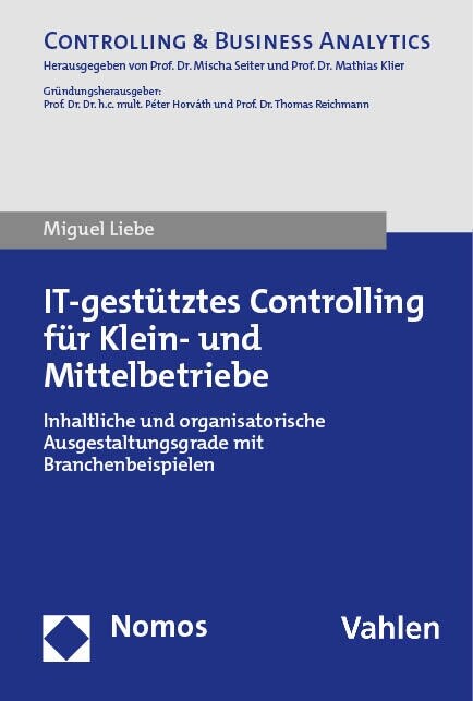 IT-gestutztes Controlling fur Klein- und Mittelbetriebe (Paperback)