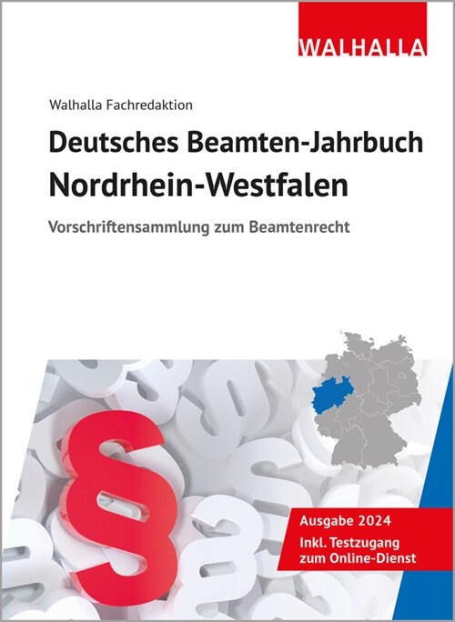 Deutsches Beamten-Jahrbuch Nordrhein-Westfalen 2024 (Hardcover)