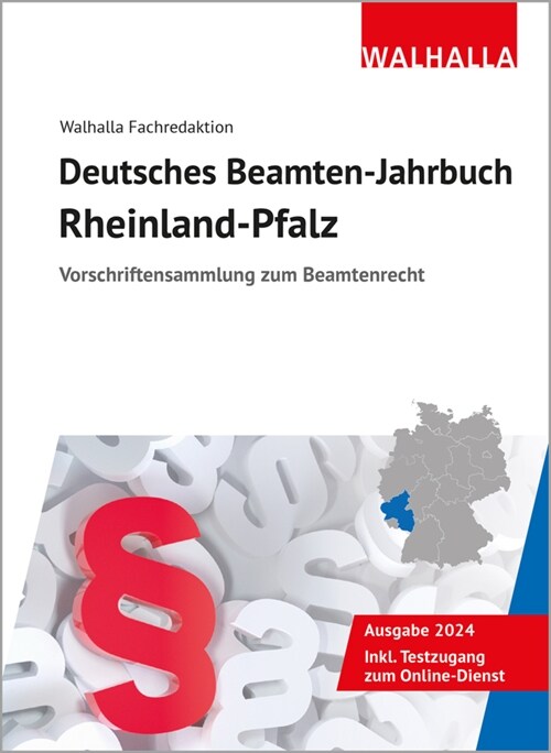 Deutsches Beamten-Jahrbuch Rheinland-Pfalz 2024 (Hardcover)