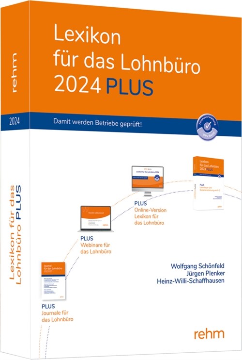 Lexikon fur das Lohnburo 2024 PLUS, m. 1 Buch, m. 1 Online-Zugang (WW)