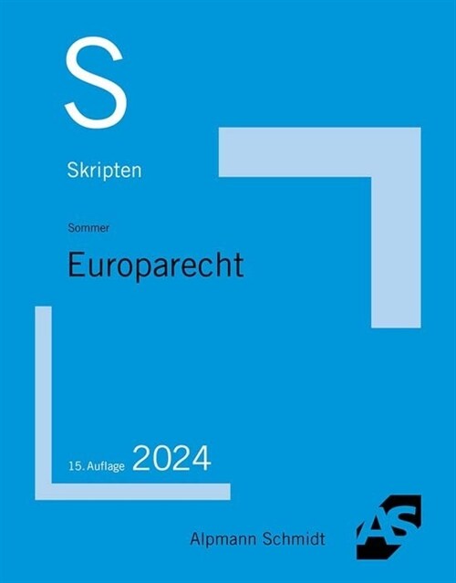 Skript Europarecht (Paperback)